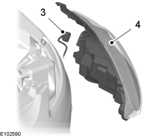 3. Desenchufe el conector.