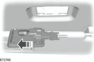 1. Extraiga la luz haciendo palanca con cuidado.