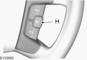 H Reanudar control de velocidad adaptativo