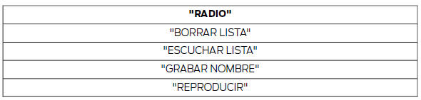 Seleccionar frecuencia